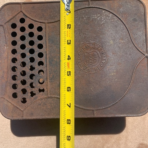 Vintage US MFG. CORP. Decatur, ILL 1940s Popcorn Popper, Stove Or Campfire - Picture 3 of 10